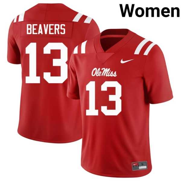 Women20202520Cedrick20Beavers20ole20miss20football20red20jersey.jpg