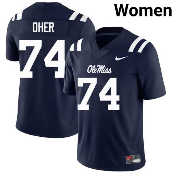 Women20202620Michael20Oher20ole20miss20football20navy20jersey.jpg