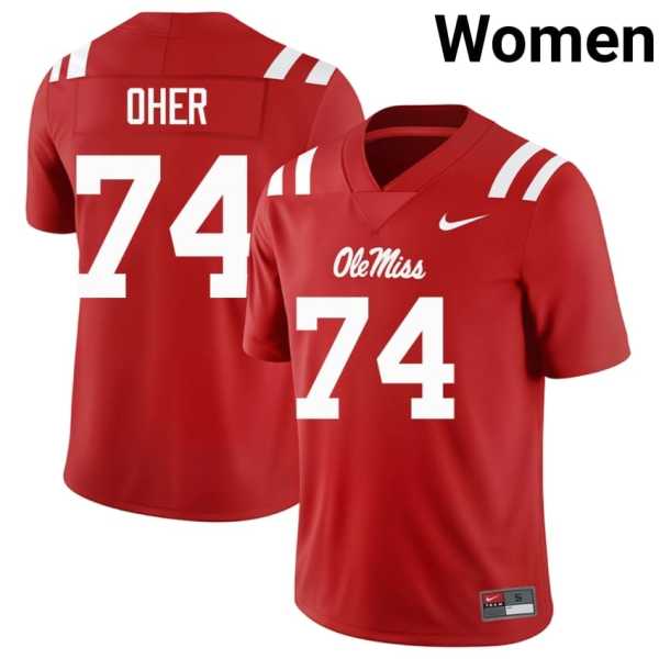 Women20202620Michael20Oher20ole20miss20football20red20jersey.jpg