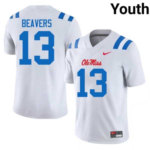 Youth20202520Cedrick20Beavers20ole20miss20football20jersey20white.jpg