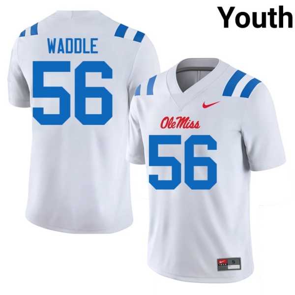Youth20202520Mason20Waddle20ole20miss20football20jersey20white.jpg